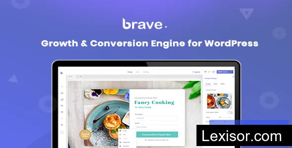 Brave v0.6.0 - Drag n Drop WordPress Popup, Optin, Lead Gen & Survey Builder