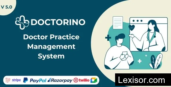Doctorino v5.2.0 - Doctor Practice Management System Laravel
