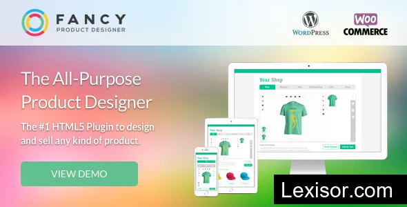 Fancy Product Designer v6.0.7 - WooCommerce plugin