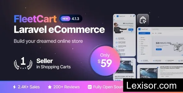 FleetCart v4.1.3 - Laravel Ecommerce CMS - nulled