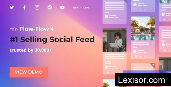 Flow-Flow v4.9.3 - WordPress Social Stream Plugin