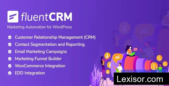 FluentCRM v2.7.4.0 - Marketing Automation For WordPress
