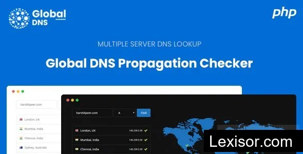 Global DNS v2.5.0 - Multiple Server - DNS Propagation Checker - PHP - nulled