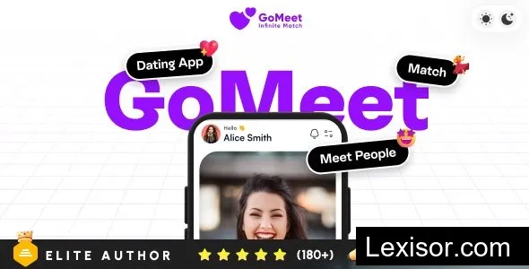 GoMeet v1.4 - Complete Social Dating Mobile App