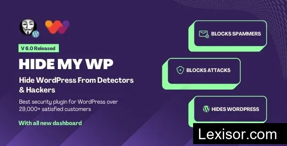 Hide My WP v6.2.7 - Amazing Security Plugin for WordPress!