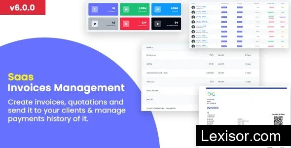 Invoice SaaS Management System v6.0.3 - Invoices SaaS / Billing Management / Laravel Invoice Management