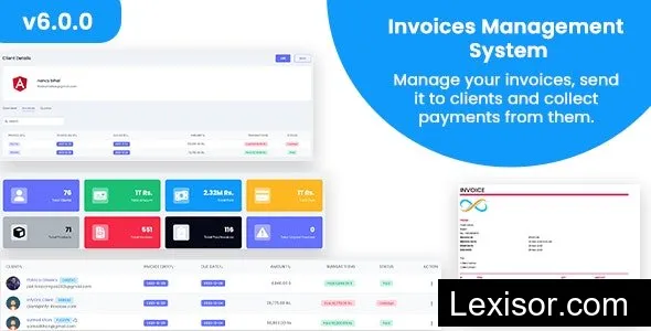 Invoices v6.0.0 - Laravel Invoice Management System - Billing Management - Invoice