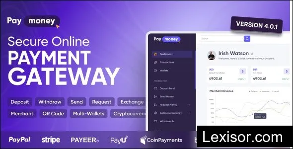 PayMoney v4.3.2 - Secure Online Payment Gateway - nulled