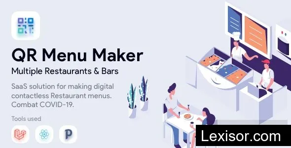 QR Menu Maker v3.6.0 - SaaS - Contactless restaurant menus