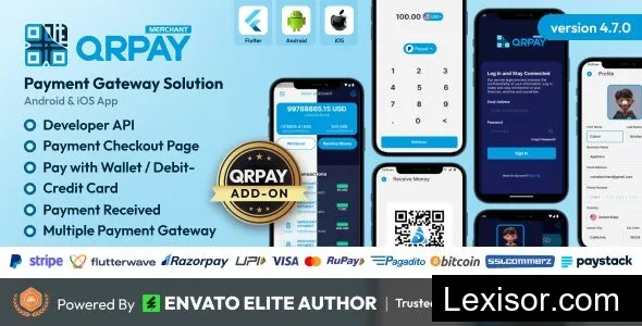 QRPay Merchant v4.7.0 - Payment Gateway Solution