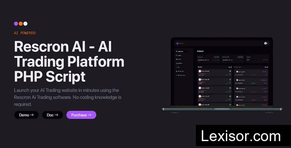 Rescron AI v2.0.0 - AI Trading Platform PHP Script