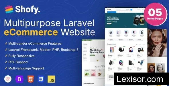 Shofy v1.2.3 - eCommerce & Multivendor Marketplace Laravel Platform - nulled