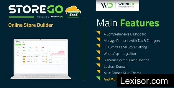 StoreGo SaaS v4.8 - Online Store Builder - nulled