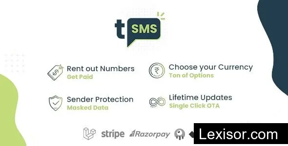 tSMS v2.8.2 - Temporary SMS Receiving System - SaaS - Rent out Numbers - nulled