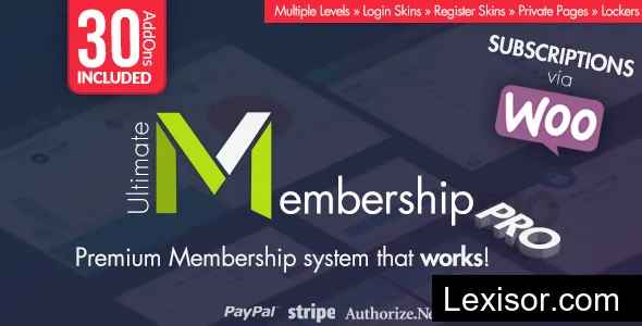 Ultimate Membership Pro WordPress Plugin v11.4