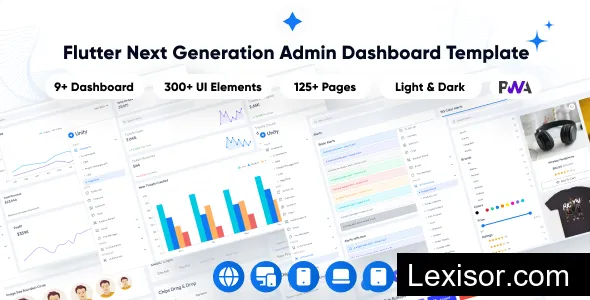 Unity v1.0 - Multipurpose Admin & Dashboard Template