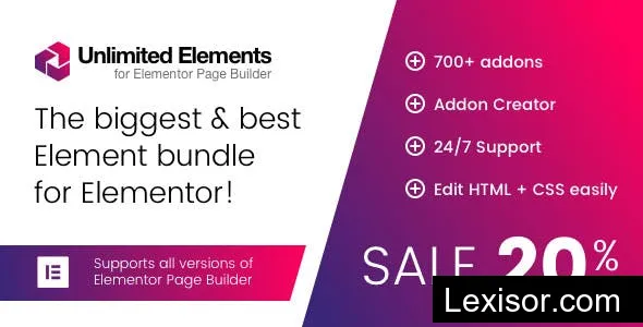Unlimited Elements for Elementor Page Builder v1.5.123